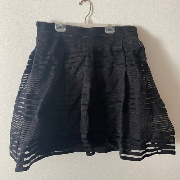 Torrid Skater Skirt with Net Overlay - Picture 1 of 3